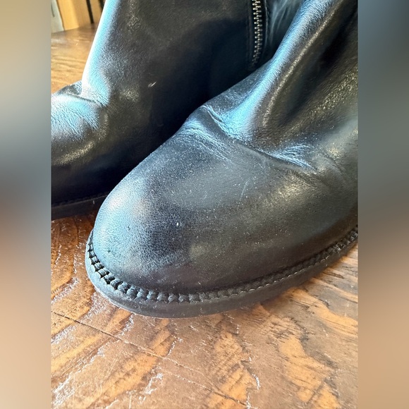 Coach Prudence Ankle Black Leather Boots Women’s Size 7.5 **piling inside - Picture 7 of 14